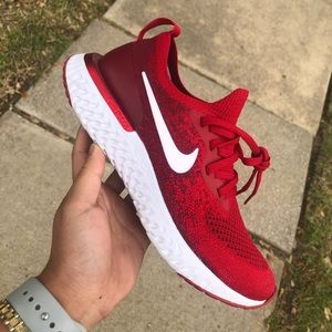 NIKE custom red epic react